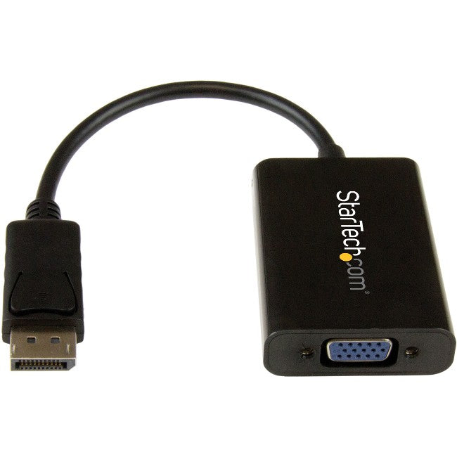 DisplayPort to VGA Adapter with Audio DisplayPort to VGA Adapter with Audio